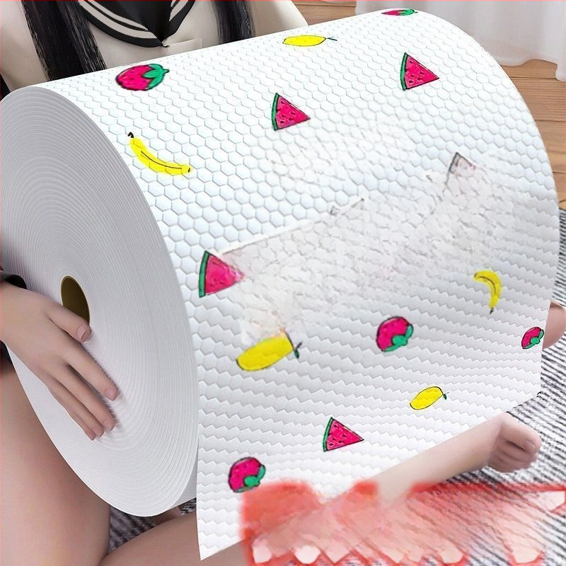 Lazy Rag Paksendatud köögipaberrätik Ühekordne nõudepesulapp Õli imav paberrätik Märg- ja kuivkasutus