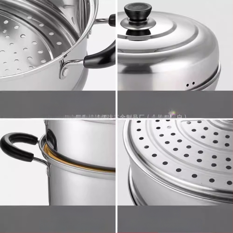 Параход Многослоен параход Многофункционален параход "Всичко в едно" Голям капацитет Параход от неръждаема стомана Параход с клетка Индукционна печка