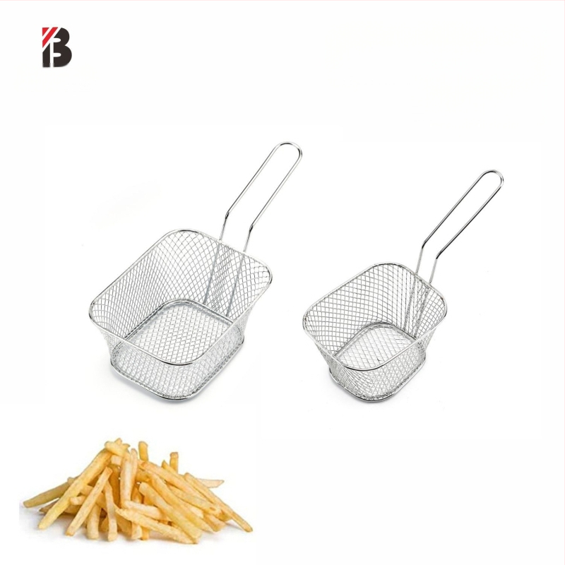 Sandėlyje tarpvalstybiniai produktai „Iron Fried Chicken“ užkandžių krepšelis „Creative Oil“ bulvytės fri „Dim Sum“ keptas krepšelis „American Food Plate Factory“