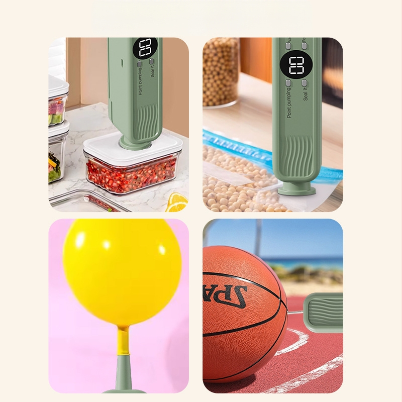 Трансгранична мини безжична вакуумна запечатваща машина, домакинска вакуумна торбичка за храна, акумулаторна пластмасова запечатваща машина, кухненска опаковъчна машина