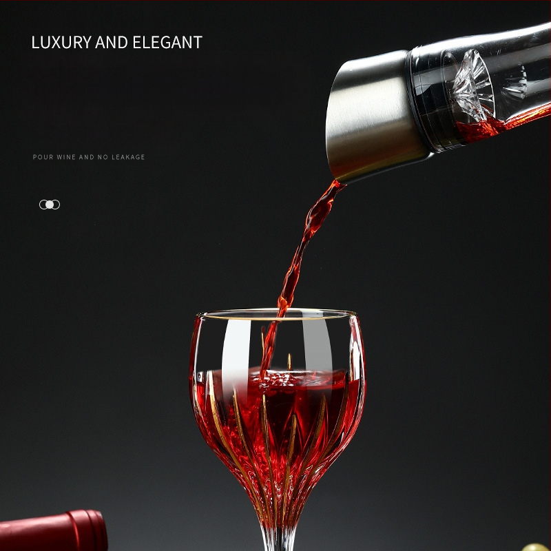 Kerge luksuslik kuldne veiniklaas Euroopa stiilis vintage kristallklaasist pokaal kinkekarbis kolimise kinkekarbis kristallveiniklaaside komplekt