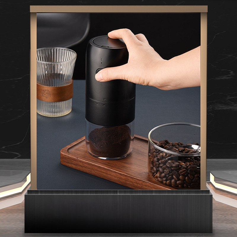 Elektrinis kavos malūnėlis Buitinis įkraunamas kavos pupelių malūnėlis Lauko nešiojamas kavos pupelių malūnėlis Automatinis malūnėlis