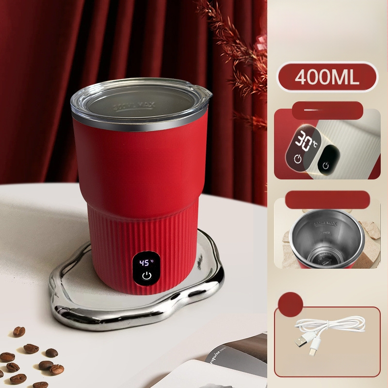 Uus automaatne segamiskork, elektriline segamiskork, laetav magnetilise imemisega, laisk kaasaskantav kohvitass, loksutav tass, veekork