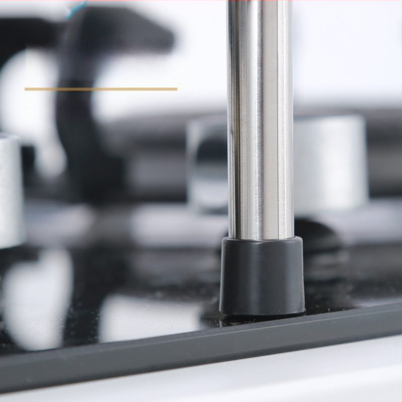 Didmeninė prekyba virtuvės nerūdijančio plieno indukcinės viryklės stovo grindų tipo daugiafunkcis laikymo stovo viryklės apsauginis dangčio laikiklis