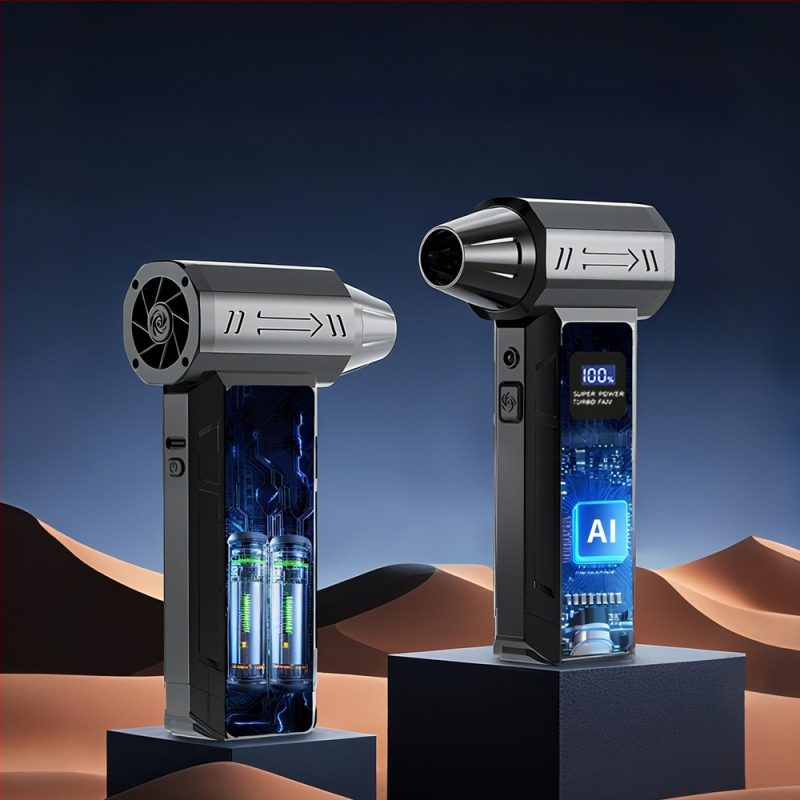 Юли 2025 г. Нов ръчен преносим автомобилен прахосмукачка Violent Turbo Fan