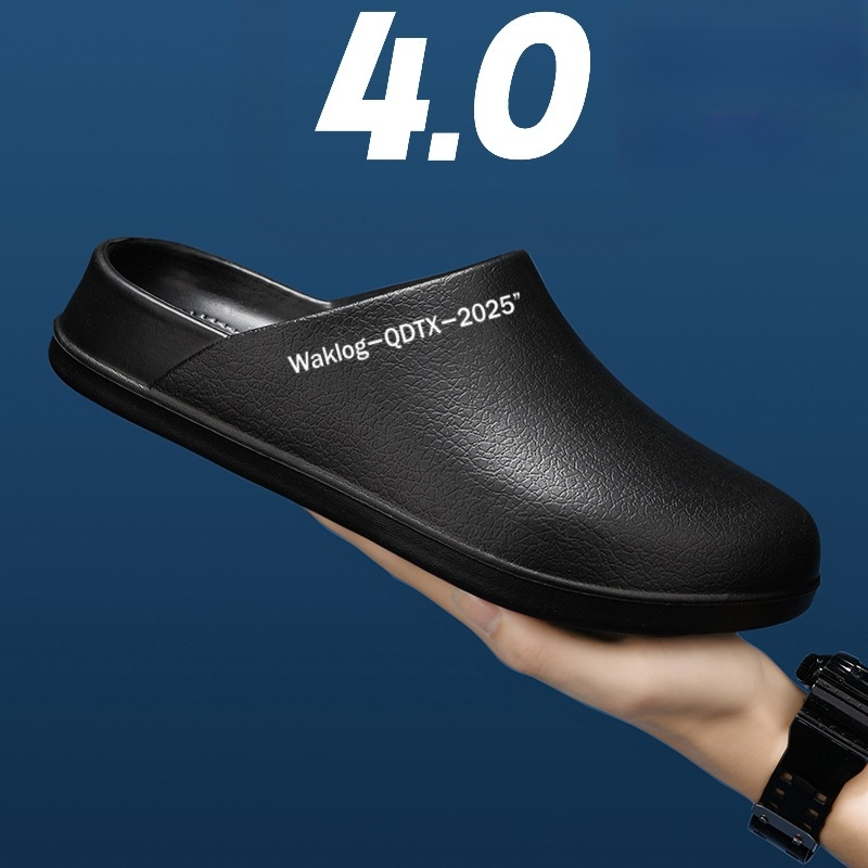 Piiriülesed Baotou sussid meestele, kes kannavad libisemiskindlaid veekindlaid pedaalidega poolhaagisega spordi- ja vabaaja rannasandaale, mis on terve põlvkonna juukseid