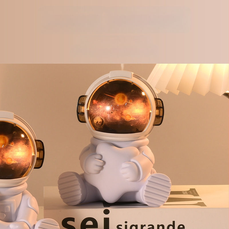 Νέος υγραντήρας λάμπας αστροναύτη Starry Sky με βύσμα USB για φοιτητικό δώρο, υπνοδωμάτιο, επιτραπέζιος υγραντήρας αστροναύτη
