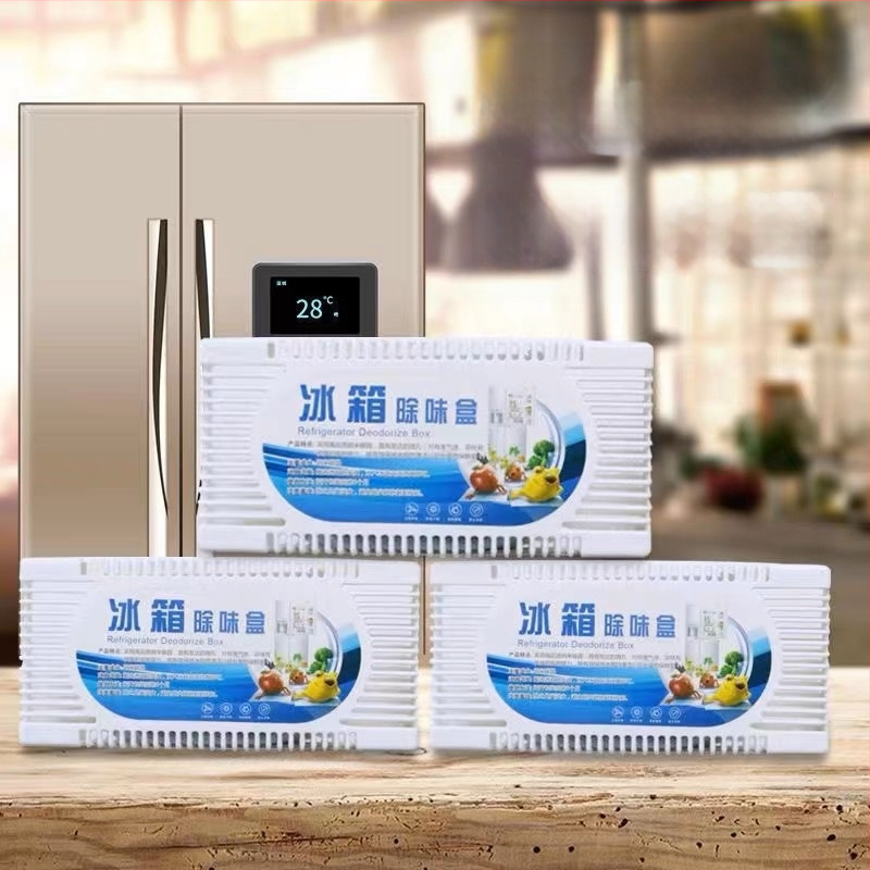 Frigider deodorant de uz casnic cutie purificatoare deodorant puternic nano minerale cristal carbon activ dehumidificare cutie congelator deodorizare