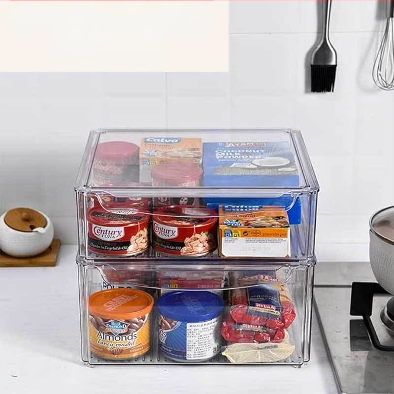Határokon átnyúló raktáron, benyomható és összecsukható, fedeles hűtőszekrény tárolódobozzal, átlátszó, élelmiszeripari minőségű kisállat tárolódoboz konyhai tárolódobozzal