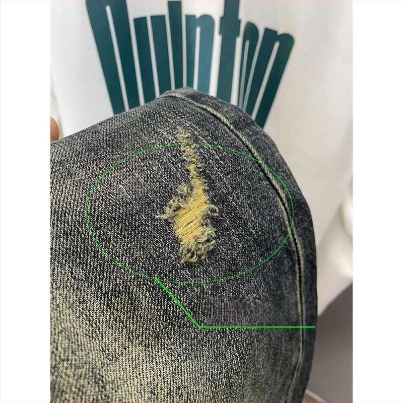 Nosztalgikus retró háremnadrág, foltos, divatos, márkás, hímzett, rugalmas, amerikai szakadt farmer, férfi vékony nadrág, őszi és téli