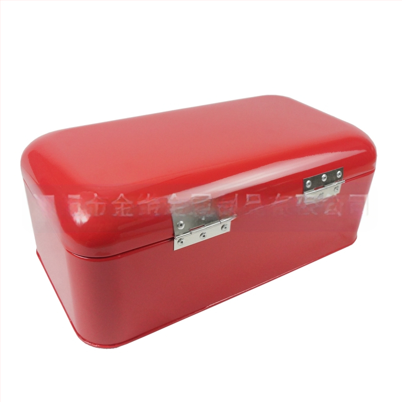 Piiriülene allikas Amazoni kuummetallist suur lameda kaanega leivakast Euroopa köögi hoiukast Jiangmeni tehasest