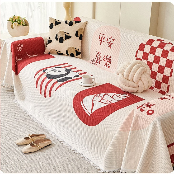 raktáron Kanapéhuzat Advanced Sense Four Seasons Univerzális Kanapétörölköző Kanapéhuzat Kendő Őszre és Télre Karcálló Egyrészes Kanapépárna