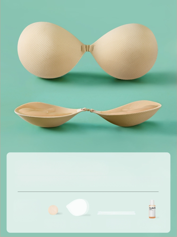 Pulmakleidi rinnaplaaster, spetsiaalne väikeste rindade jaoks, et need suuremad välja näeksid, suvine nähtamatu rinnaplaaster, ülemine rinnapadi õlarihmadega, paksendatud rinnaplaaster push-up vormimiseks