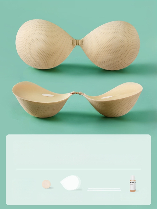 Pulmakleidi rinnaplaaster, spetsiaalne väikeste rindade jaoks, et need suuremad välja näeksid, suvine nähtamatu rinnaplaaster, ülemine rinnapadi õlarihmadega, paksendatud rinnaplaaster push-up vormimiseks