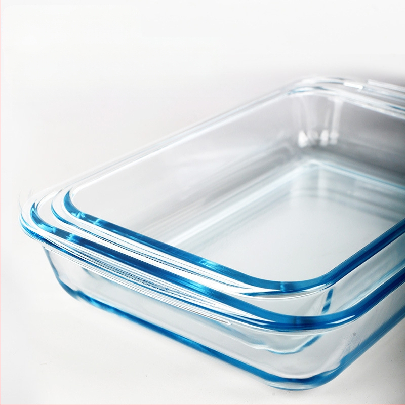 Ορθογώνιο ψωμί τοστ για ελαφρύ τυρί κέικ Mold County με τυρί γιαούρτι, ειδικό ταψί ψησίματος από ανθεκτικό στη θερμότητα γυαλί