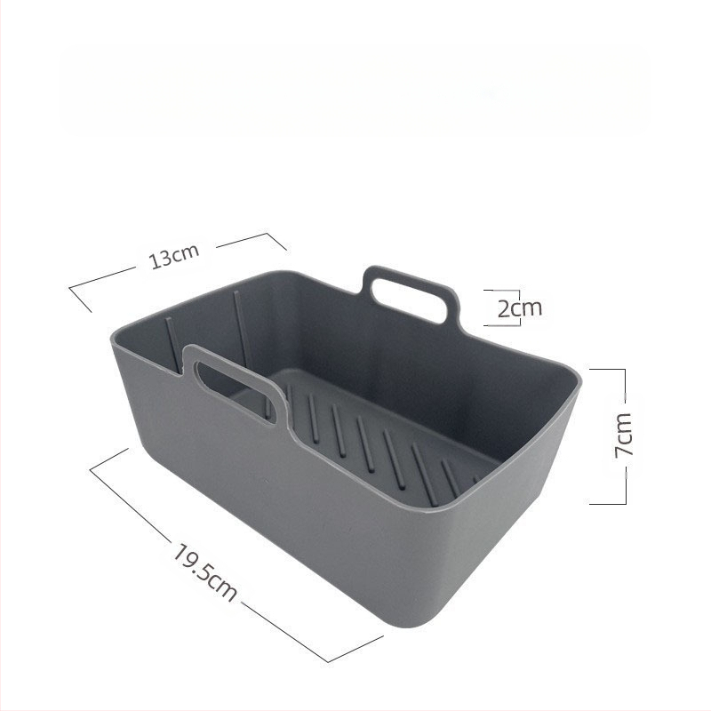 Oro gruzdintuvės kvadratinė silikoninė kepimo skarda virtuvės orkaitės kepimo įdėklas dvigubas specialus gruzdintuvės silikoninės kepimo skardos priedai