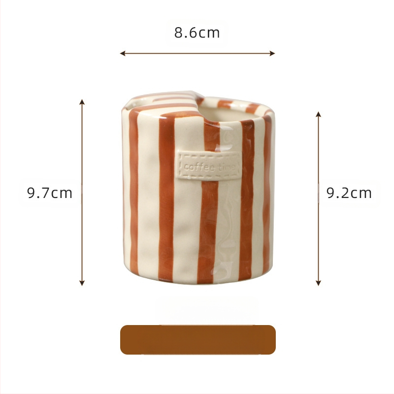 Cana ceramică retro europeană pictată manual sub glazură, ceașcă de cafea pentru acasă, ceașcă de băut, ceașcă de ceai de după-amiază