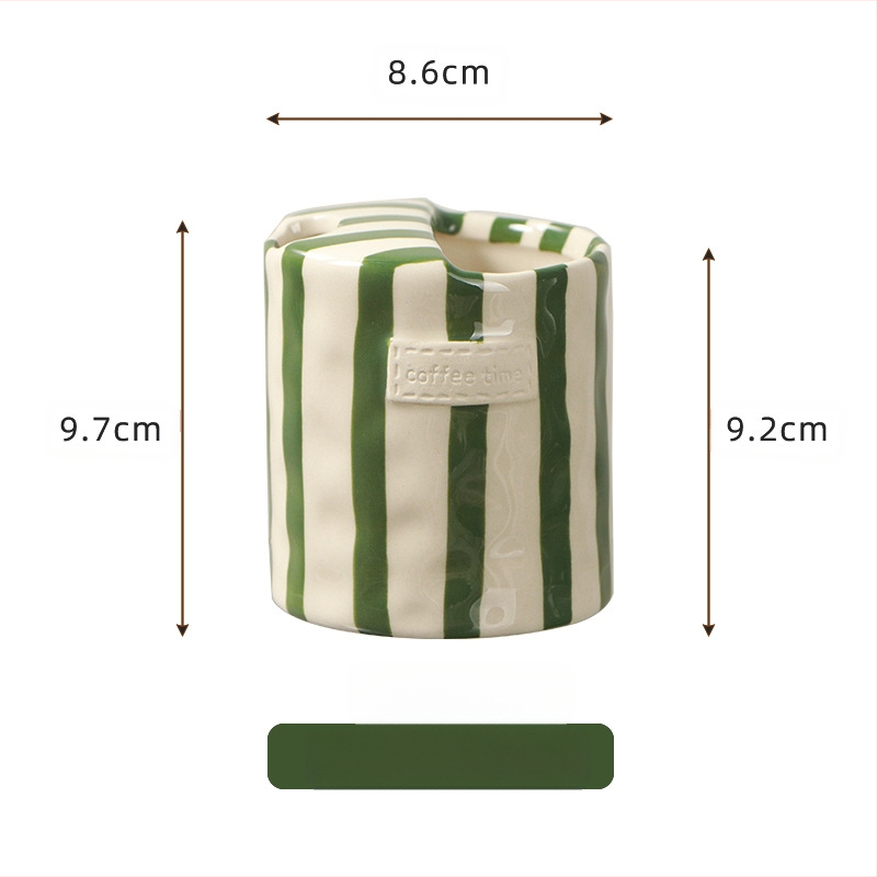 Cana ceramică retro europeană pictată manual sub glazură, ceașcă de cafea pentru acasă, ceașcă de băut, ceașcă de ceai de după-amiază