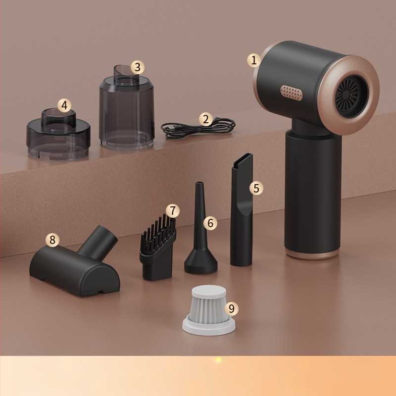 Naujas belaidis dulkių siurblys namams, automobiliui, dvejopos paskirties, lengvas ir patogus belaidis dizainas, ilgalaikis, patvarus siurbimas ir pūtimas, dvejopos paskirties dulkių siurblys