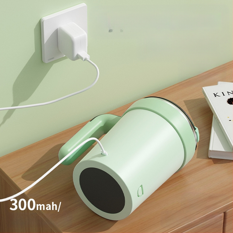 Uus Wenxiani automaatne segamiskruus piimakokteili kohvikruus piimapulbrikruus eemaldatava magnetilise alusega lameda põhjaga kruus