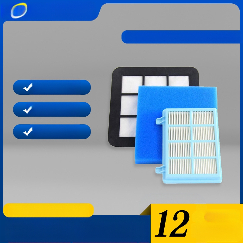 Sobib Philipsi tolmuimeja lisatarvikutele FC9331 FC9332 FC8010 HEPA filtrielement