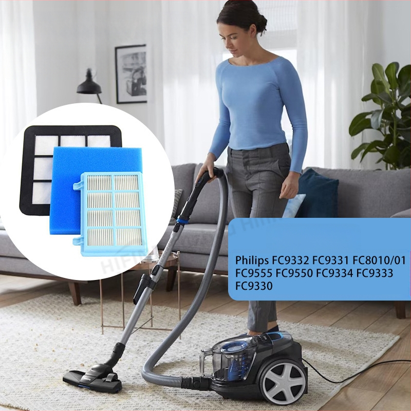 Sobib Philipsi tolmuimeja lisatarvikutele FC9331 FC9332 FC8010 HEPA filtrielement