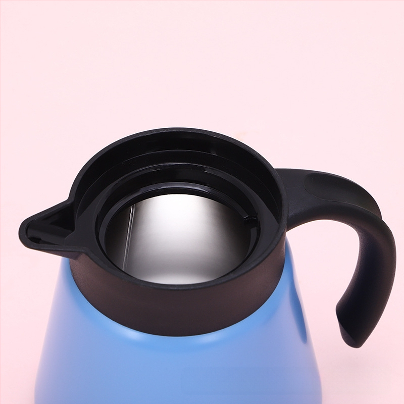 Naujas 304 nerūdijančio plieno izoliacinis kavos virimo aparatas, kūrybingas nešiojamas vakuuminis virdulys, mažo biuro karšto vandens butelis, didmeninė prekyba