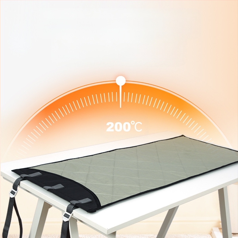 Lyginimo kilimėlis, pakabinamas ant durų, karšto izoliacinio audinio, lyginimo kilimėlis, nešiojama lyginimo lenta, buitinis lyginimo kilimėlis, sutankintas, sulankstomas