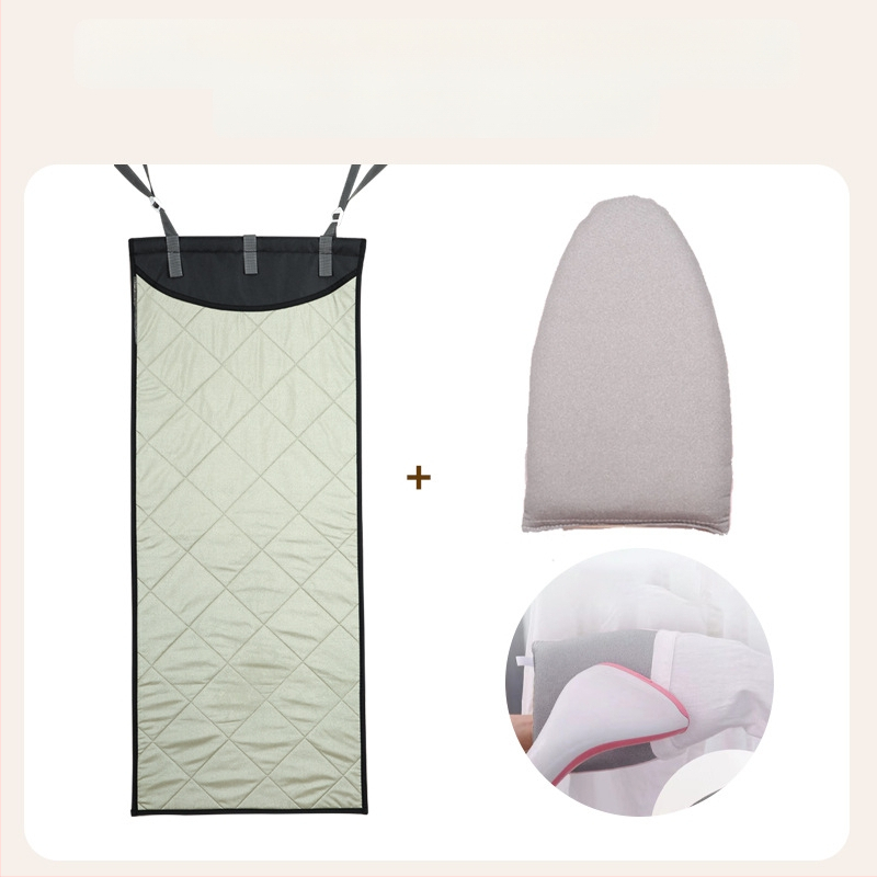 Lyginimo kilimėlis, pakabinamas ant durų, karšto izoliacinio audinio, lyginimo kilimėlis, nešiojama lyginimo lenta, buitinis lyginimo kilimėlis, sutankintas, sulankstomas