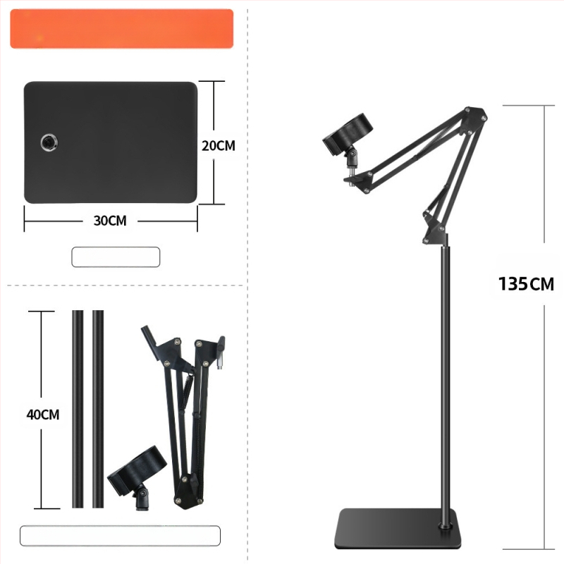Plaukų džiovintuvo laikiklis, grindų tipo, pakeliamas, teleskopinis, pakabinamas stovas, nuimamas, laisvų rankų laikiklis