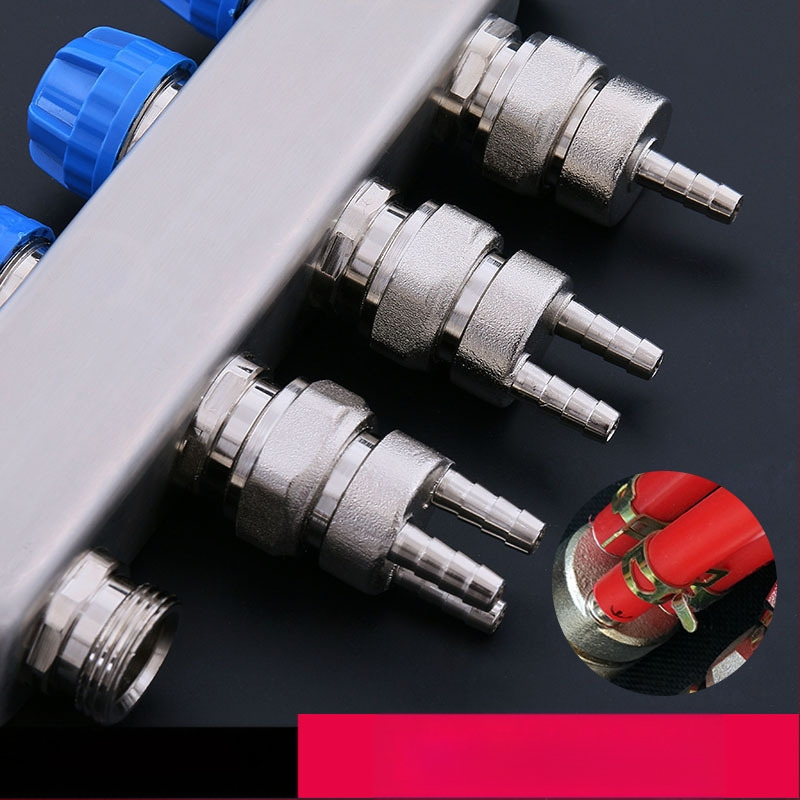 Spoj kapilarne cijevi s cijevi 10X1,5 za podno grijanje vode od nehrđajućeg čelika, pribor za distribuciju vode od bakra