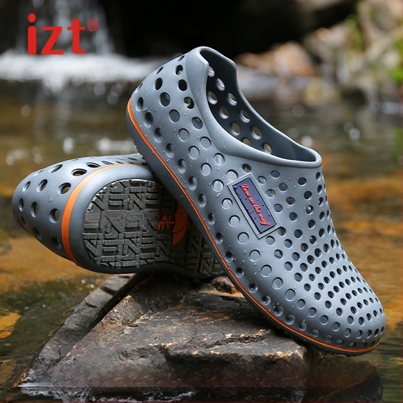 IZT spot professzionális olaj- és vízálló csúszásmentes horgászcipő szandál női férfi cipő strandcipő lélegző papucs lyukas cipő gyártók