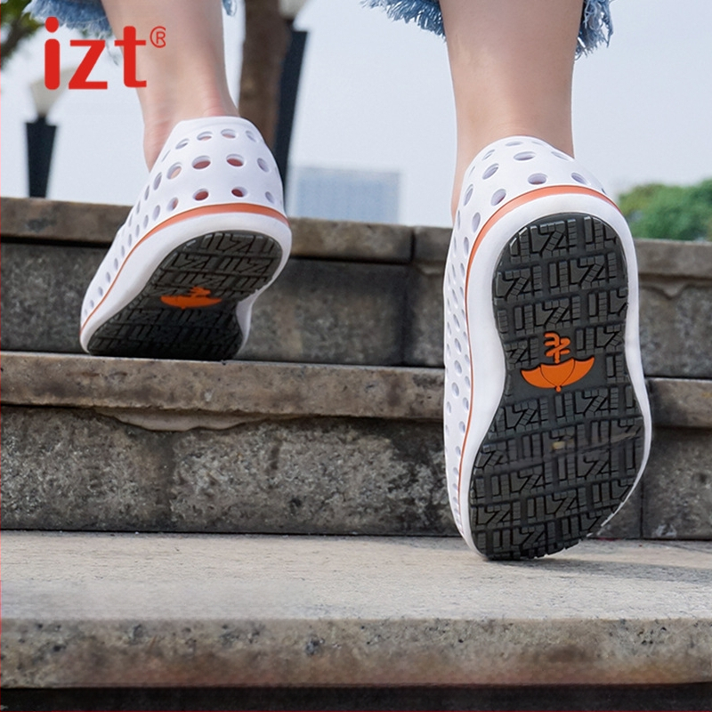 IZT spot professzionális olaj- és vízálló csúszásmentes horgászcipő szandál női férfi cipő strandcipő lélegző papucs lyukas cipő gyártók