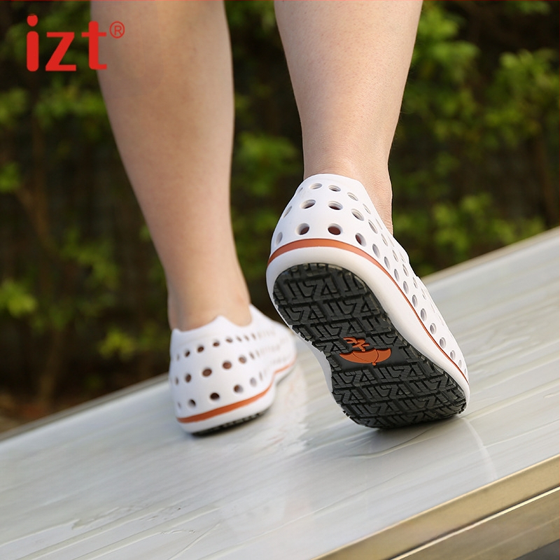 IZT spot professzionális olaj- és vízálló csúszásmentes horgászcipő szandál női férfi cipő strandcipő lélegző papucs lyukas cipő gyártók