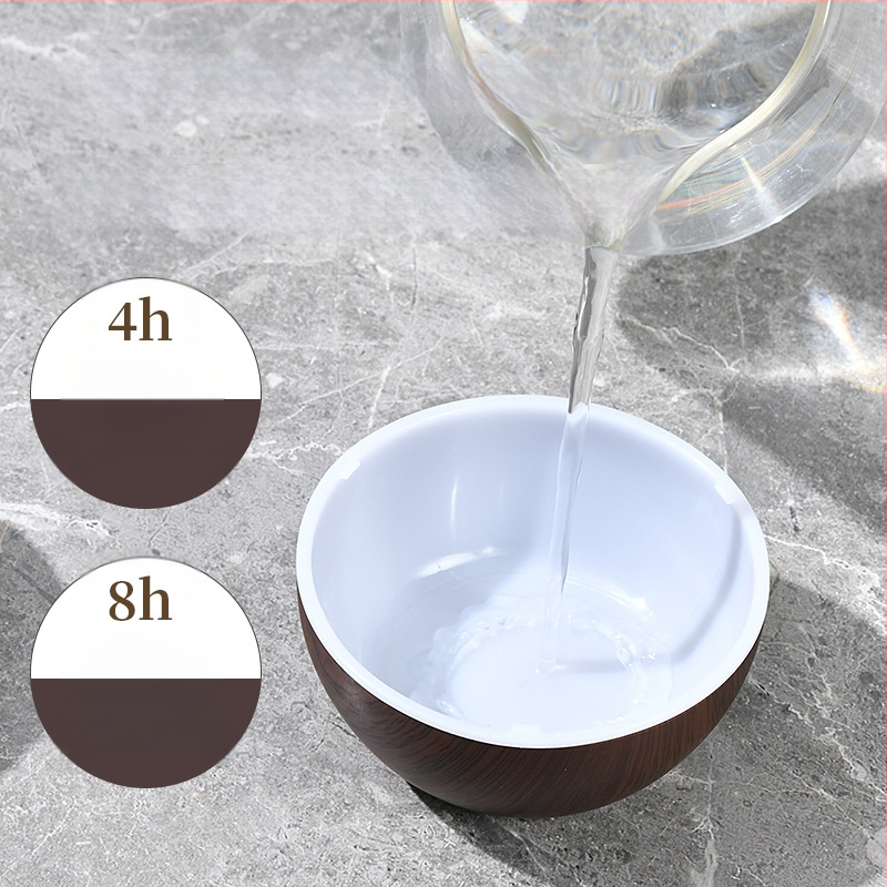 Kreatív golyós usb mini árnyékolók fehér fa gomba párásító színes hangulatfény néma aromaterápia otthon