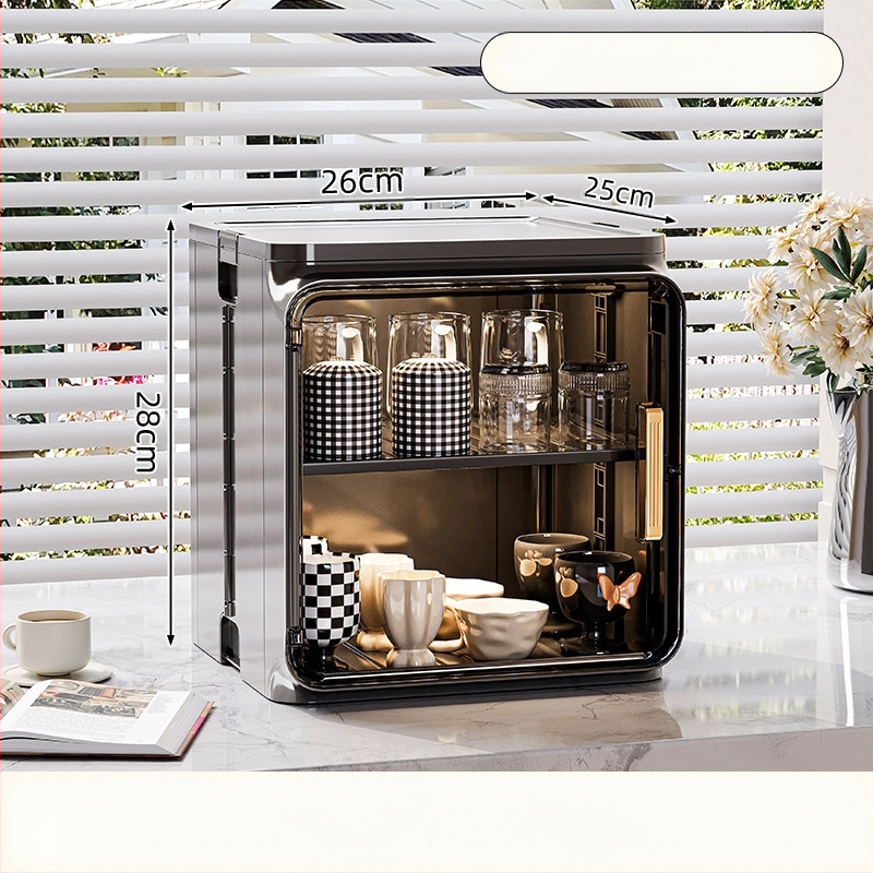 Porálló pohártároló állvány, asztali teáscsésze, vízpohártartó, teatároló doboz, kávésbögre szárító pohártartó