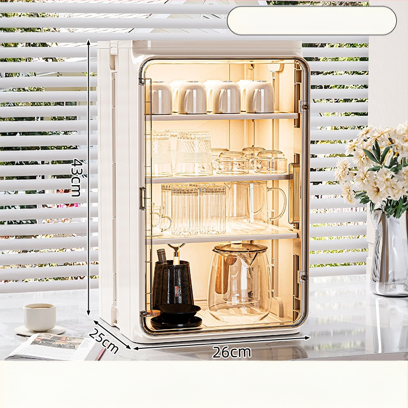 Porálló pohártároló állvány, asztali teáscsésze, vízpohártartó, teatároló doboz, kávésbögre szárító pohártartó