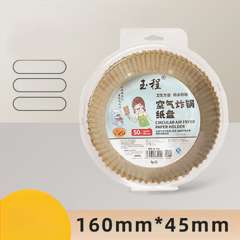 Õhufritüüri spetsiaalne paber majapidamisahju grillimiseks silikoonõlipaber köögiköögi küpsetamiseks ühekordselt kasutatav paksendatud õhufritüüri paber