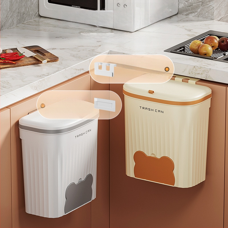 -Virtuves atkritumu tvertne, piekarama mājsaimniecības tualete, tualete ar vāku, dzīvojamās istabas atkritumu skapis, piekarama virtuves atkritumu uzglabāšanas spainis