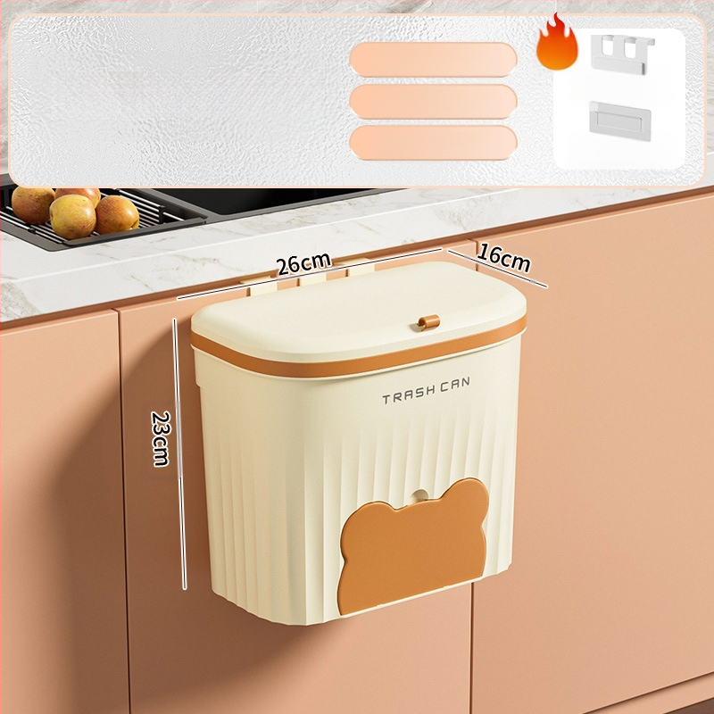 -Virtuves atkritumu tvertne, piekarama mājsaimniecības tualete, tualete ar vāku, dzīvojamās istabas atkritumu skapis, piekarama virtuves atkritumu uzglabāšanas spainis