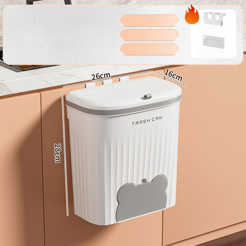 -Virtuves atkritumu tvertne, piekarama mājsaimniecības tualete, tualete ar vāku, dzīvojamās istabas atkritumu skapis, piekarama virtuves atkritumu uzglabāšanas spainis