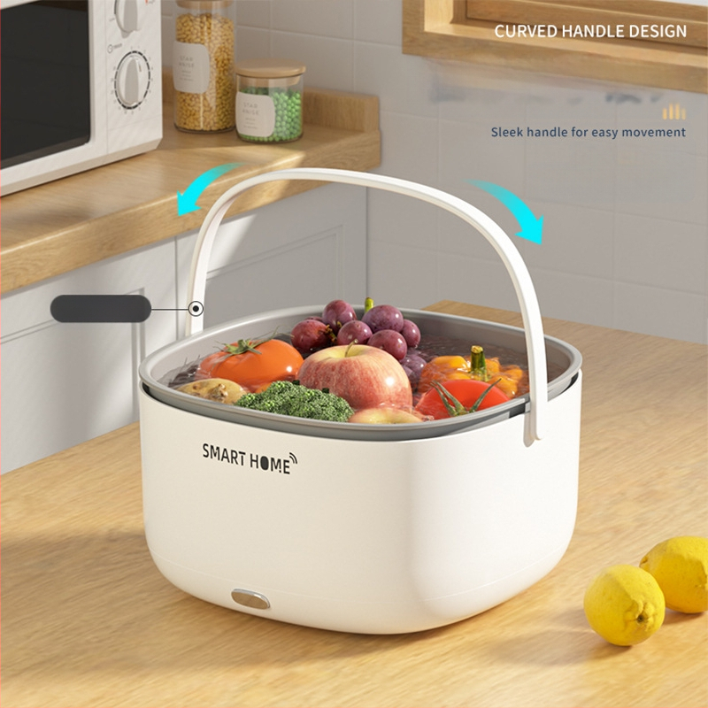 Трансгранична машина за пране на плодове и зеленчуци с експлозивно действие, преносима домакинска машина за пране на плодове, месо и зеленчуци, за отстраняване на остатъци