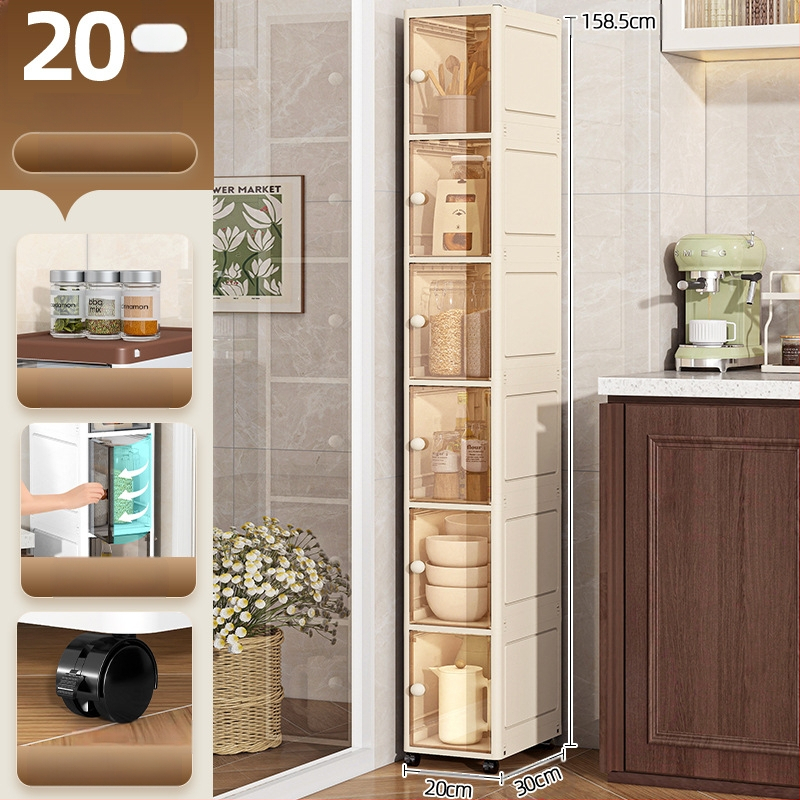 20 cm kitsa vahega hoiukapp sahtlitüüpi köögivahega mitmekihiline vannitoa kitsas hoiukapp hoiuriiul