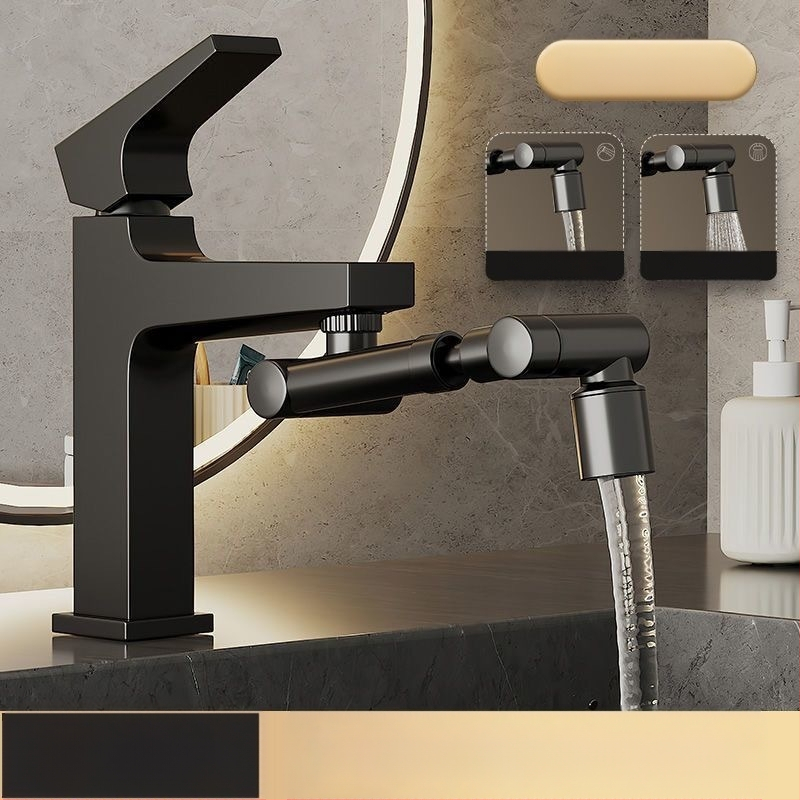 Praustuvo robotinės rankos universalus maišytuvas, ištraukiamas, besisukantis, slėginis, atsparus purslams, virtuvės praustuvo prailginimas, burnos skalavimo skysčio tiekimas