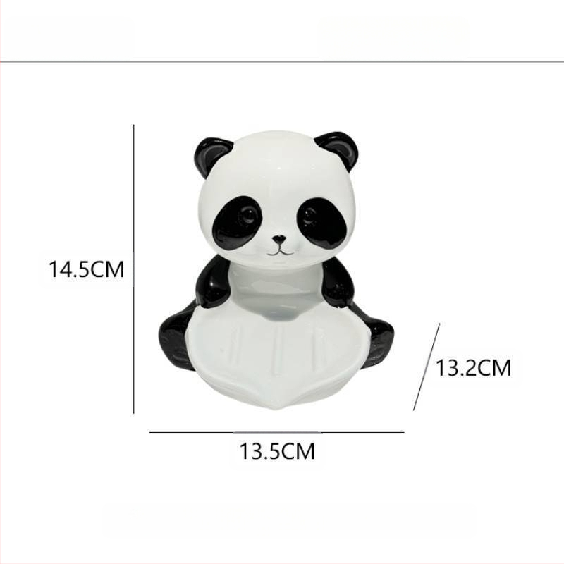 Creative Panda Μπουκάλι Λοσιόν Σαπουνιού Διπλής Χρήσης Πρέσα Μπάνιου Μπουκάλι Διανομής Απολυμαντικό Χεριών Σαπουνιού Υψηλής Αξίας I