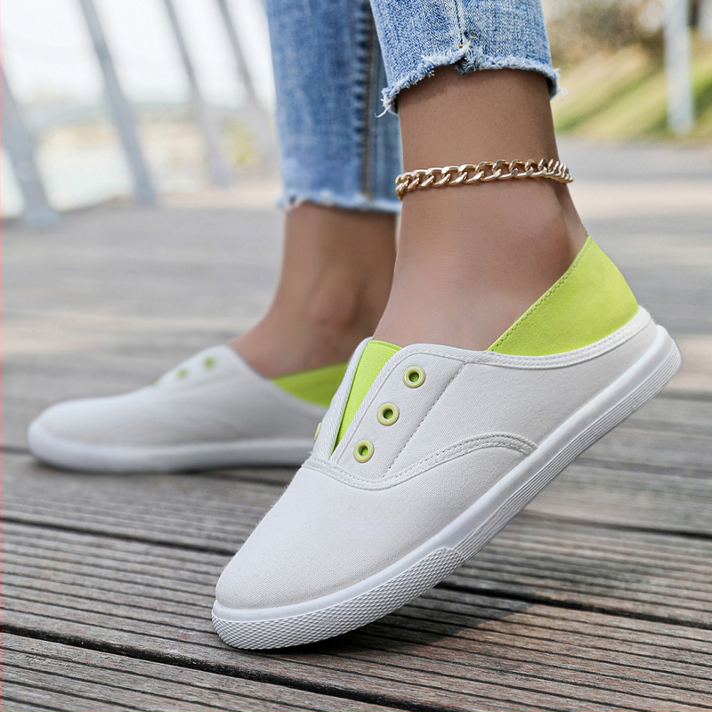 2025. aasta kevadised lõuendikingad meestele ja naistele, paaridele mõeldud madalad kingad, üliõpilastele mõeldud Korea stiilis riidest kingad, madalad üksikud kingad, vabaajajalatsid, vabaajamood