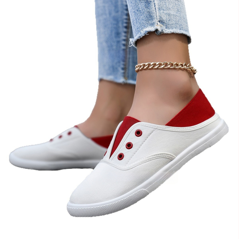 2025. aasta kevadised lõuendikingad meestele ja naistele, paaridele mõeldud madalad kingad, üliõpilastele mõeldud Korea stiilis riidest kingad, madalad üksikud kingad, vabaajajalatsid, vabaajamood