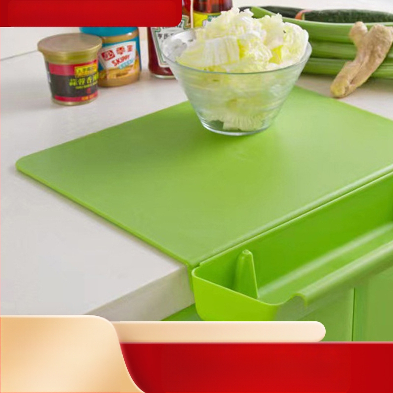 Nauja neslystanti pjaustymo lentelė, dviejų dalių pjaustymo lentelė, presavimo lenta, nuimama saugykla, virtuvės reikmenys, plastikinių pjaustymo lentelių rinkinys