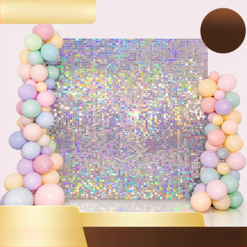 Задвижвана от вятъра катарама, самозаключваща се, задвижвана от вятър, лъскава задвижвана от вятър плоча, задвижвана от вятър, пайети за фон, декорация за стена