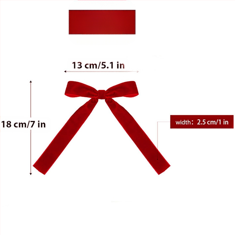 Prekogranična nova baršunasta vrpca za božićno drvce, ukras za mašnu, blagdanski pribor, scenski prikaz, viseći pribor